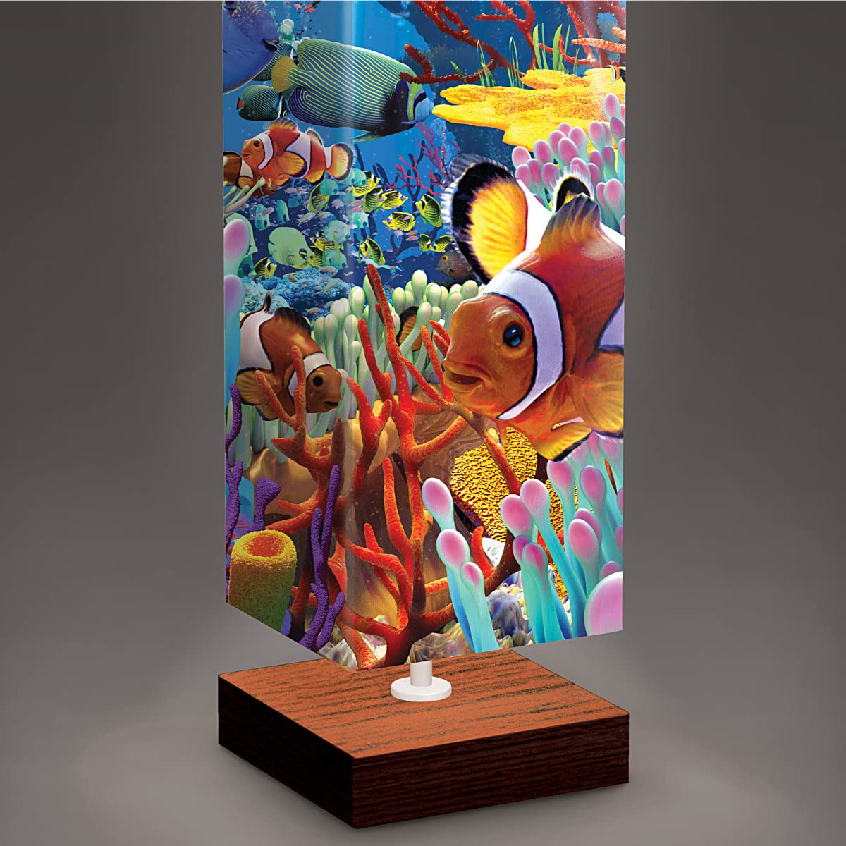 The Bradford Exchange Ocean's Splendor Floor Lamp Featuring